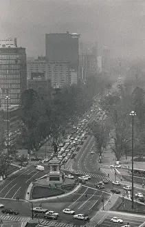 Pollution Prints: Dense Smog Surrounding Mexico City