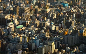 Images Dated 3rd October 2014: density of buildings in Tokyo