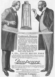 Tooth Prints: Dentacura Tooth Paste