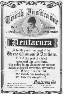 Tooth Prints: Dentacura Tooth Paste