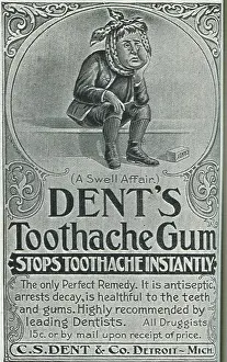 T1710655 Prints: Dent's Toothache Gum