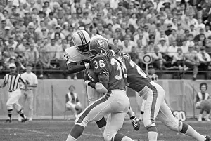 Denver Broncos vs Boston Patriots Football Game