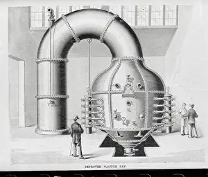 Depiction of Early Steam Boiler Room