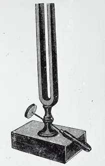 Depiction of Early Tuning Fork