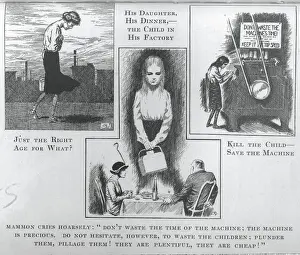 Defeat Prints: Depictions of Abusive Nature of Child Labor Versus Love of Mammon