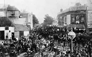 Racing Road Prints: Derby Crowd