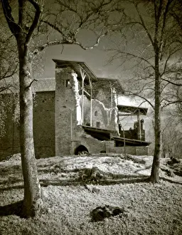 Infrared Prints: Derelict Buildings