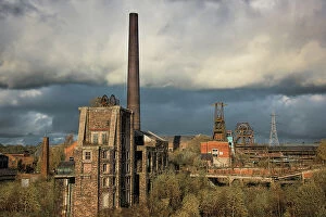 Images Dated 22nd March 2018: Derelict site of Chatterley Whitfield