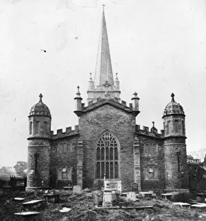 Portrait Architectural Prints: Derry Cathedral