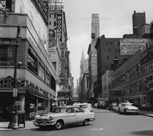 America M Prints: Deserted City; Ten Minutes That Shook America