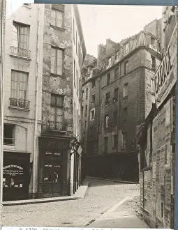 Town Scene Prints: Deserted Street in Paris