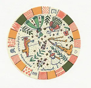 Confectionery Prints: Design by Friedrich Ludwig Berzeviczy-Pallavicini