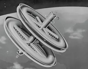 Aerodynamics Prints: Design of Space Stations