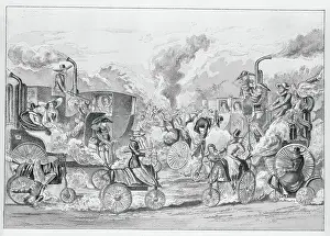 Designers Implementing the First Locomotive