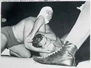 Competition Prints: Destroyer Wrestling Texas Cowboy Bob Ellis