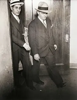 Detective Escorts Tony Accardo to Jail