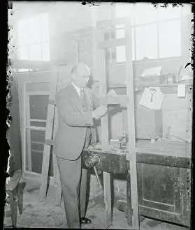 Trenton Prints: Detective with Evidence