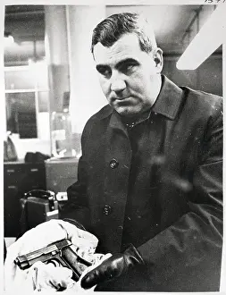 Handgun Prints: Detective Holds Boston Stranglers Gun