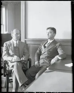 Bayonne Prints: Detective Questioning a Murder Suspect
