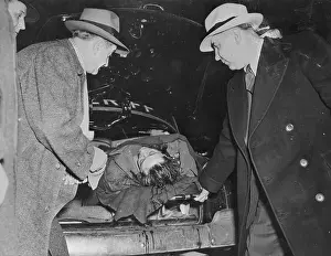 Detectives Viewing Body of Frank The Enforcer Nitti