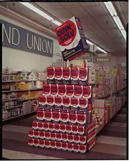 Supermarket Prints: Detergent Stand At Grand Union