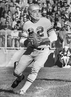 Quarterback Prints: Detroit Lions Quarterback Bobby Layne