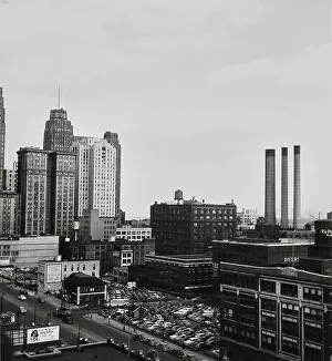 Huty37134 Prints: Detroit Skyline