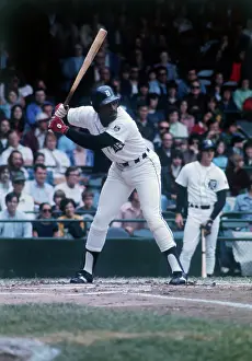 Detroit Tigars Player Ron LeFlore Batting During Baseball Game