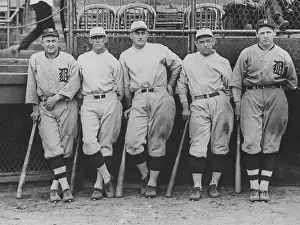 Ty Cobb Baseball Prints: Detroit Tigers Hitters