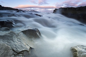 Images Dated 17th June 2012: Dettifoss waterfall on the Joekulsa a Fjoellum river, Norourland eystra region