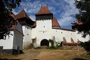 Fortification Collection: Deutsch-Weisskirch Fortified Church, Unesco World Heritage Site