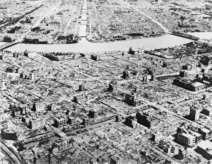 World War II (1939-1945) Collection: Devastated Tokyo
