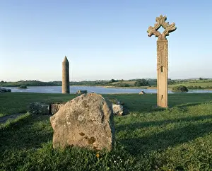 Devenish Monastic Site, Devenish Island, Lower Lough Erne, County Fermanagh, Ireland