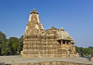 Images Dated 25th December 2015: Devi Jagadambi Temple, Khajuraho Temples, Chhatarpur District, Madhya Pradesh, India
