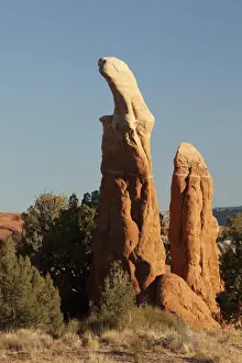 Monuments Prints: Devils Garden, Arches National Park, Utah, USA, America