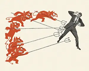 Devils Targeting a Businessman