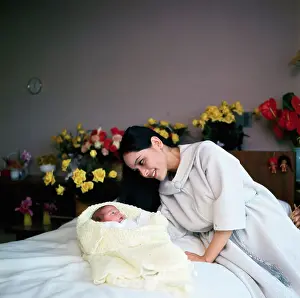 Sukarno Prints: Dewi Sukarno Admiring Her Infant