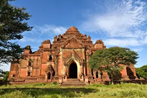 Pedestrian Walkway Prints: Dhamma Yan Gyi Temple, Bagan, unesco ruins Myanmar. Asia