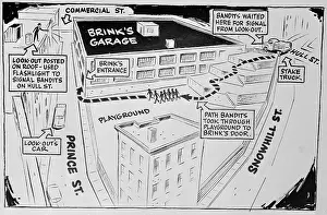 Diagram of Brink's Robbery