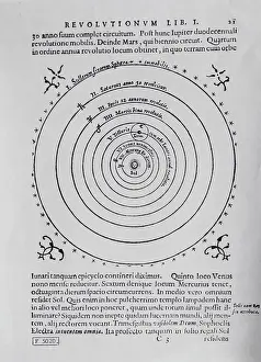 Diagram Depicting Copernican Universe
