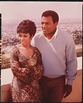 Partnership Prints: Diahann Carroll and Jim Brown
