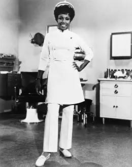 Outfit Prints: Diahann Carroll In Nurse Uniform