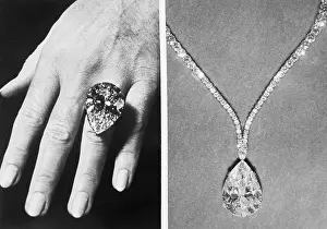 Auction Prints: Diamond Ring and Pendant