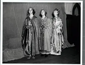 Norwalk Prints: Diana Barrymore Performing in Christmas Pageant