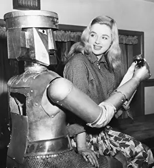 Robot Prints: Diana Dors with Robot