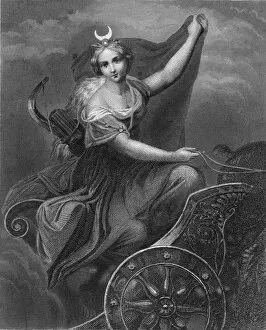 Images Dated 27th July 2010: Diana, Goddess Of The Hunt