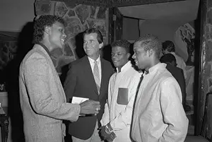 Huty25217 Prints: Dick Clark And New Edition