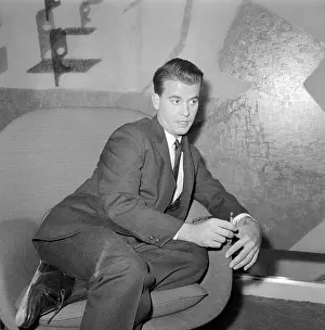 Counting Prints: Dick Clark Seated Counting Fingers
