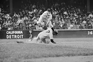 Dick McAuliffe Throwing to First
