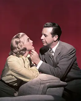 Dick Powell and Lizabeth Scott